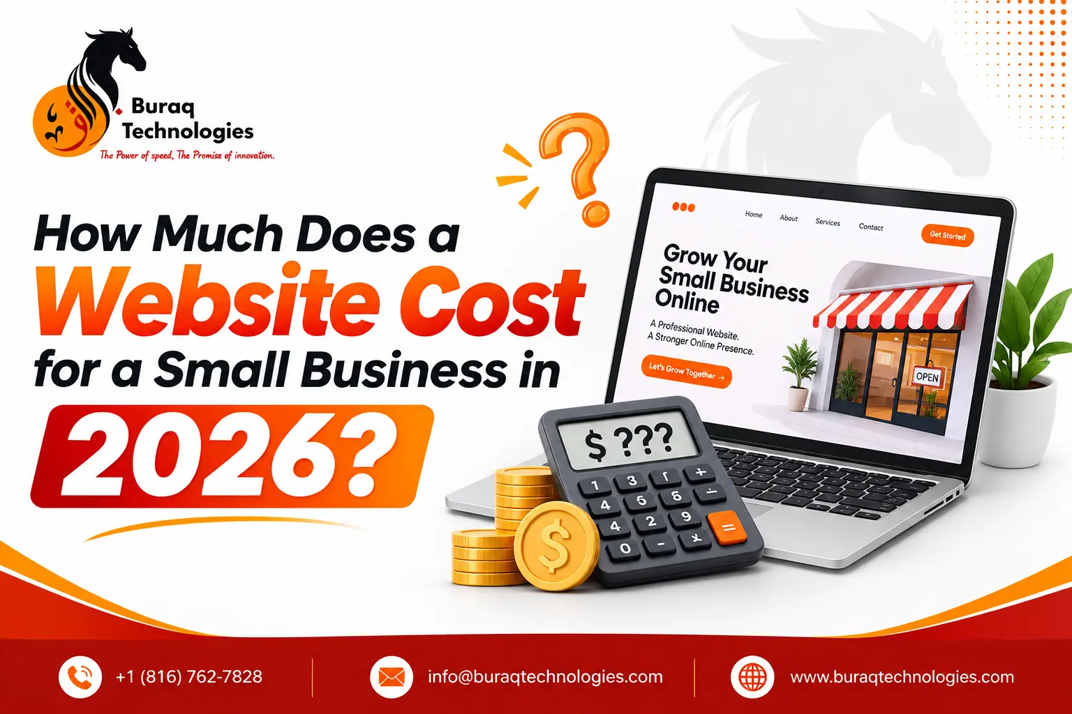 small business website cost